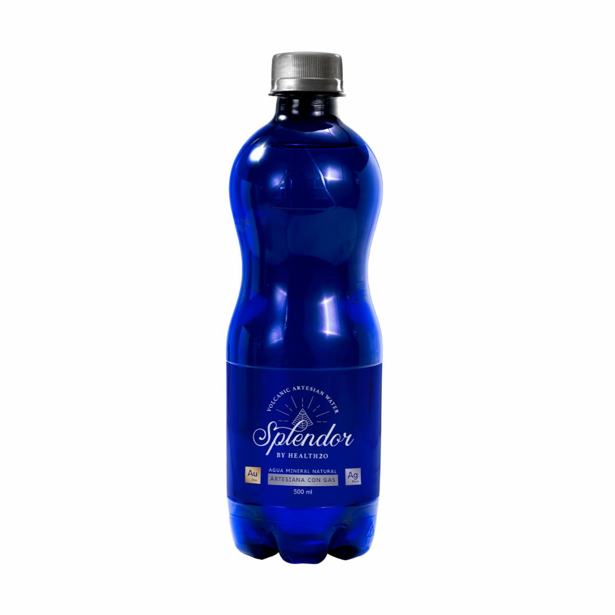 Agua Con Gas Mineral Natural Artesiana SPLENDOR 500 Ml