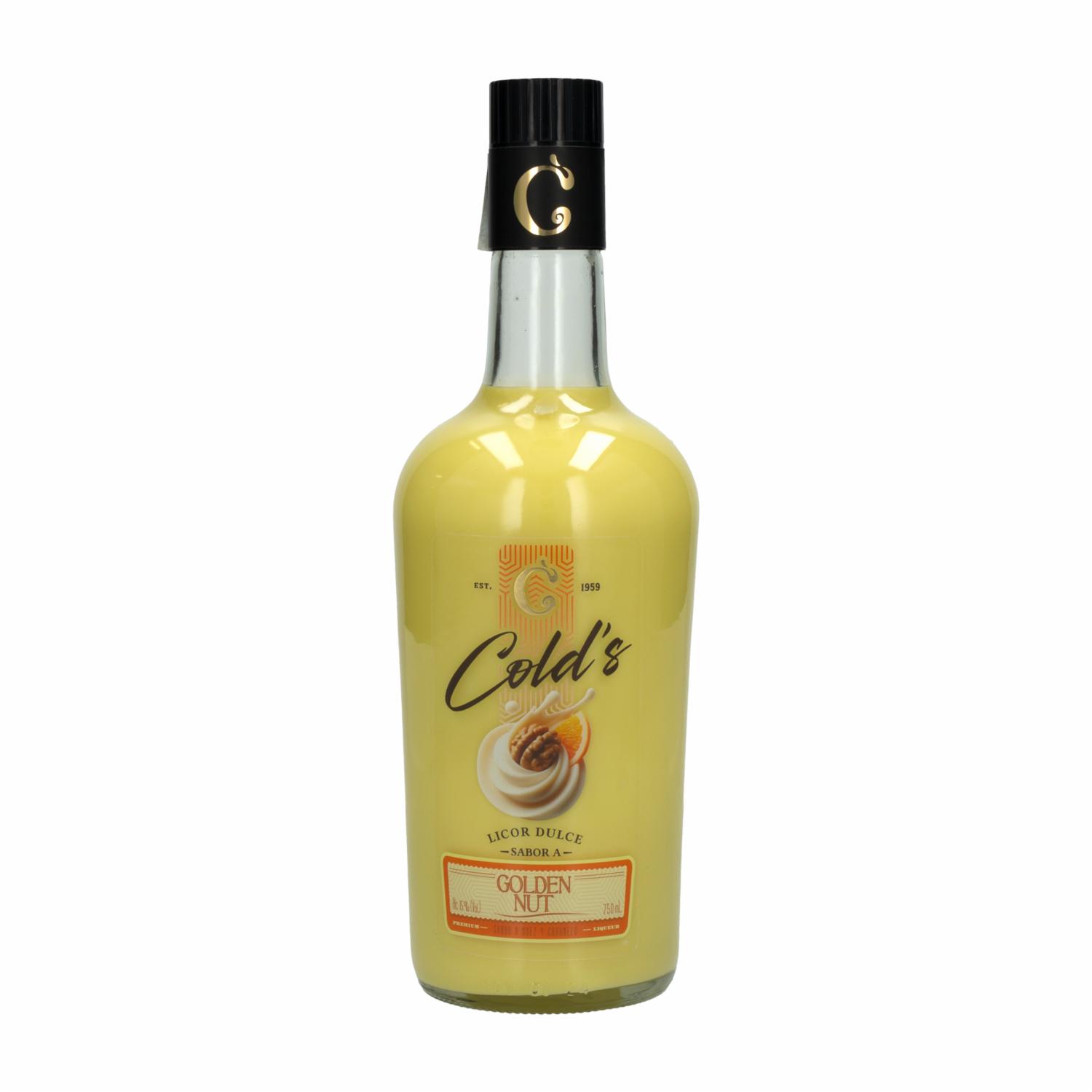 Crema De Licor Golden Nut Cold’s 750 Ml