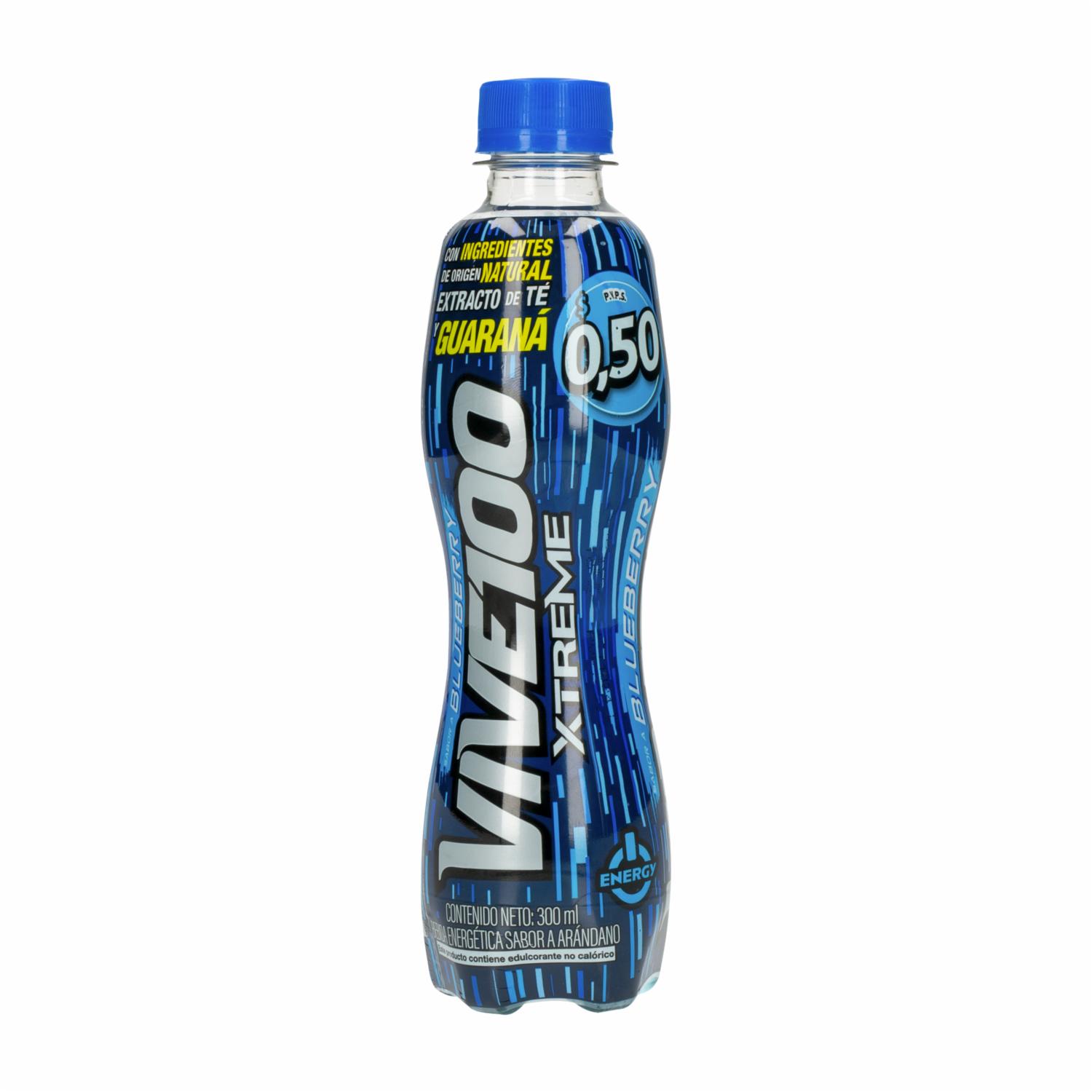 Bebida Energizante Xtreme Blueberry VIVE 100 300 Ml