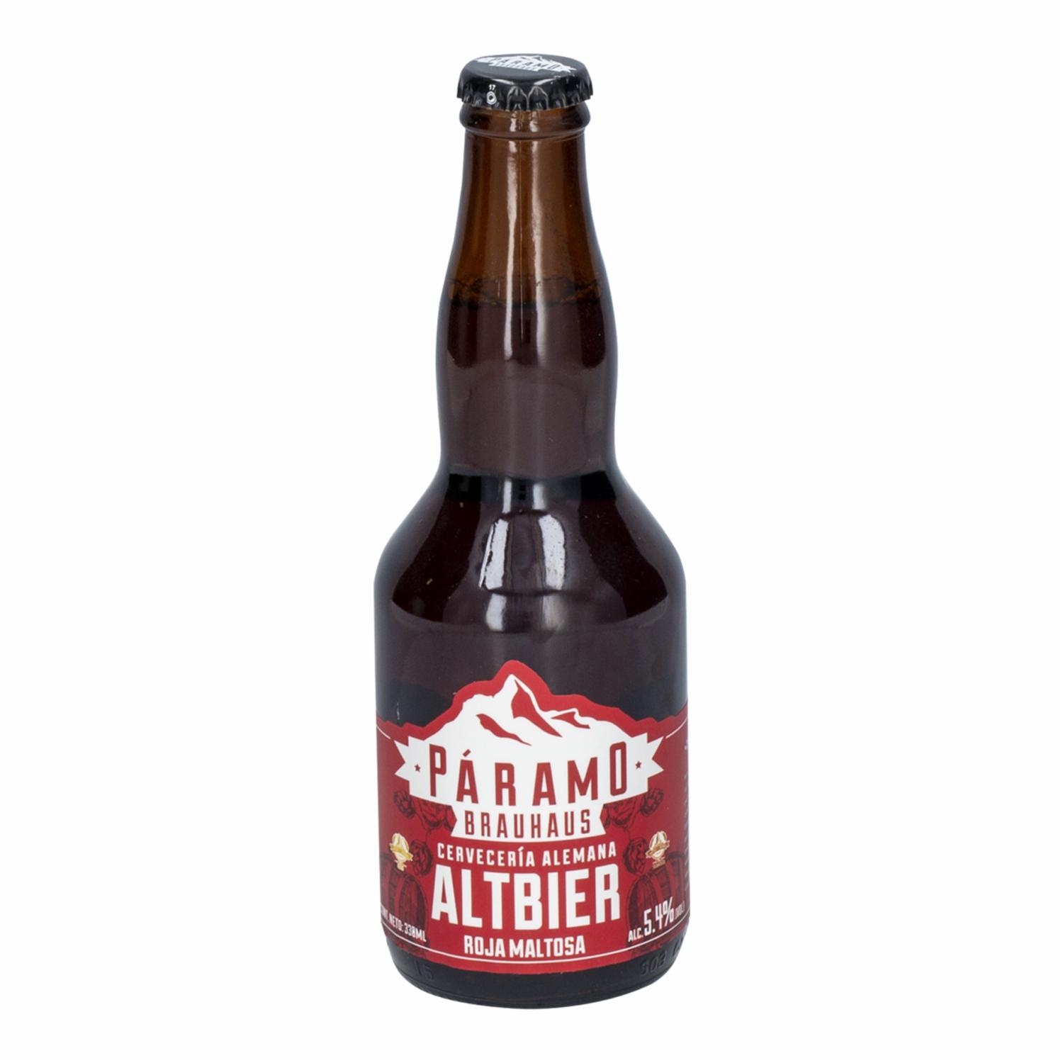 Cerveza Roja Maltosa Altbier PÁRAMO BRAUHAUS 330 Ml