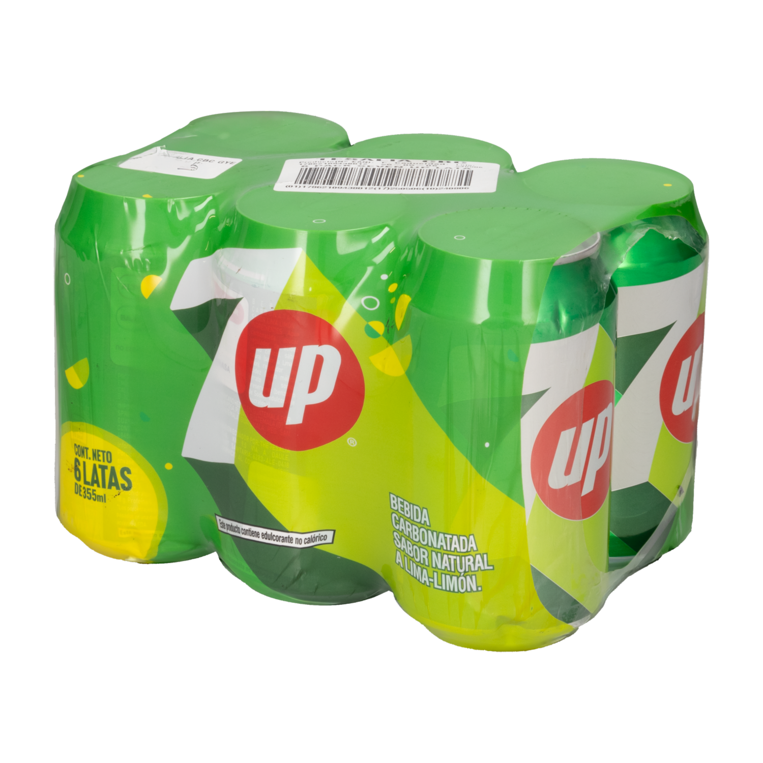 Bebida Gaseosa En Lata SEVEN UP 6X355 Ml