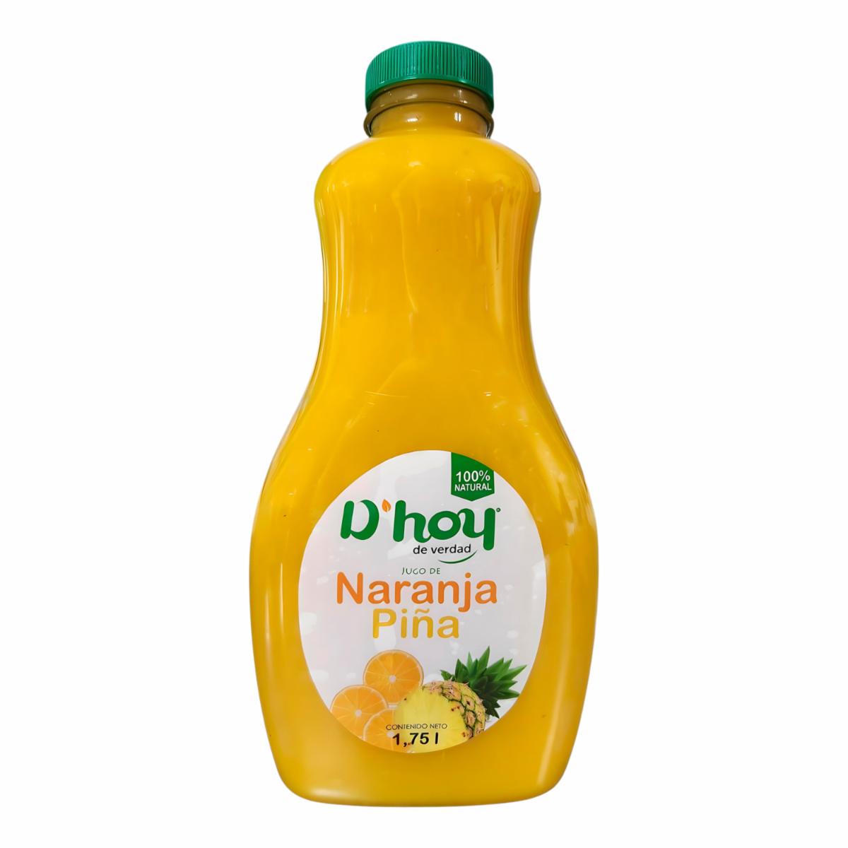 Jugo De Naranja Y Piña D´HOY 1,75 Litros
