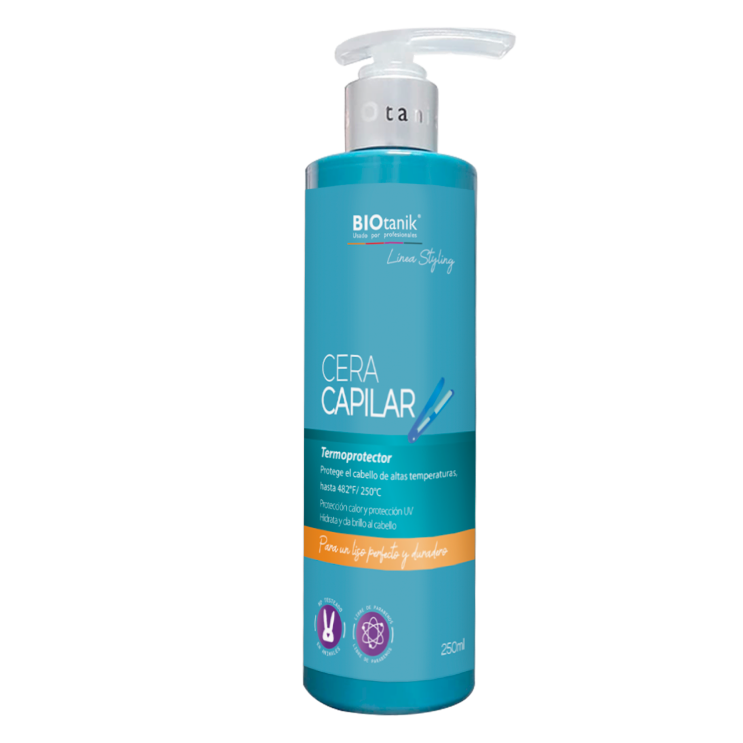 Termoprotector Capilar Cera BIOTANIK 250 Ml