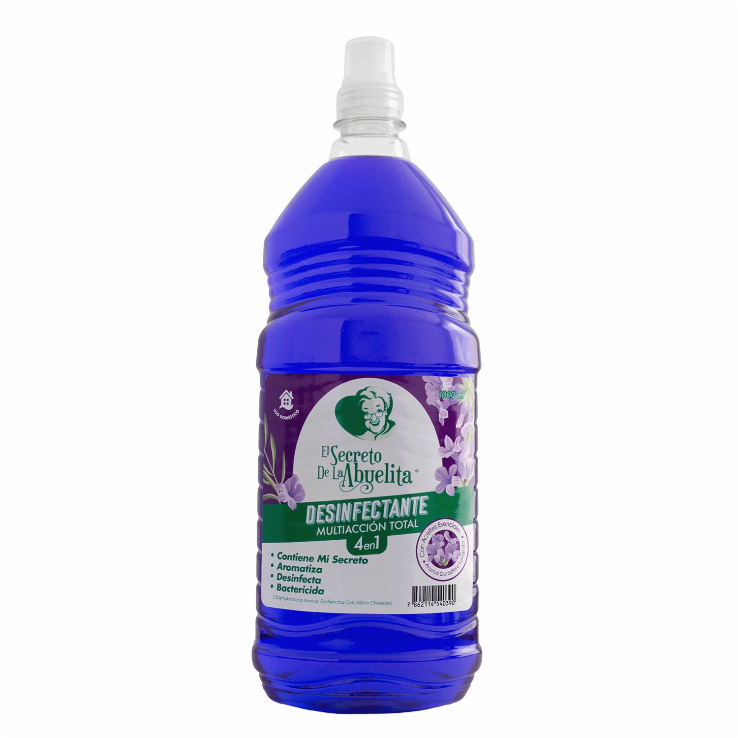 Limpiador Desinfectante Mutilación Total Fragancia Lavanda EL SECRETO DE LA ABUELITA 1000 Ml