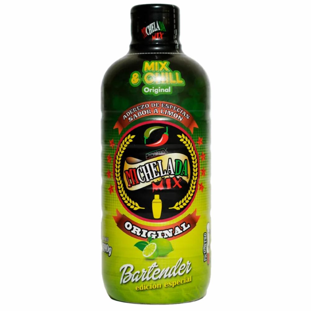 Aderezo De Especias Para Bebidas Sabor A Limon Original Michelada Mix 540 G
