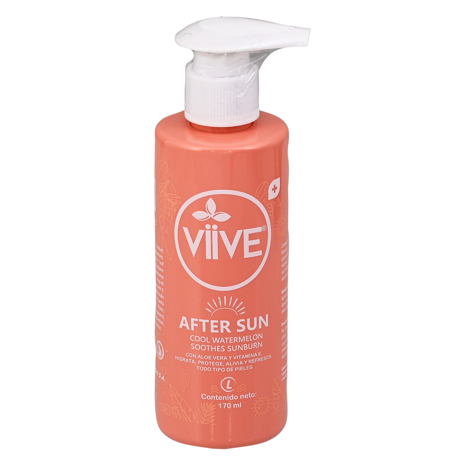 Post Solar Gel Aloe Vera Dulce Aroma VIIVE 170 Ml
