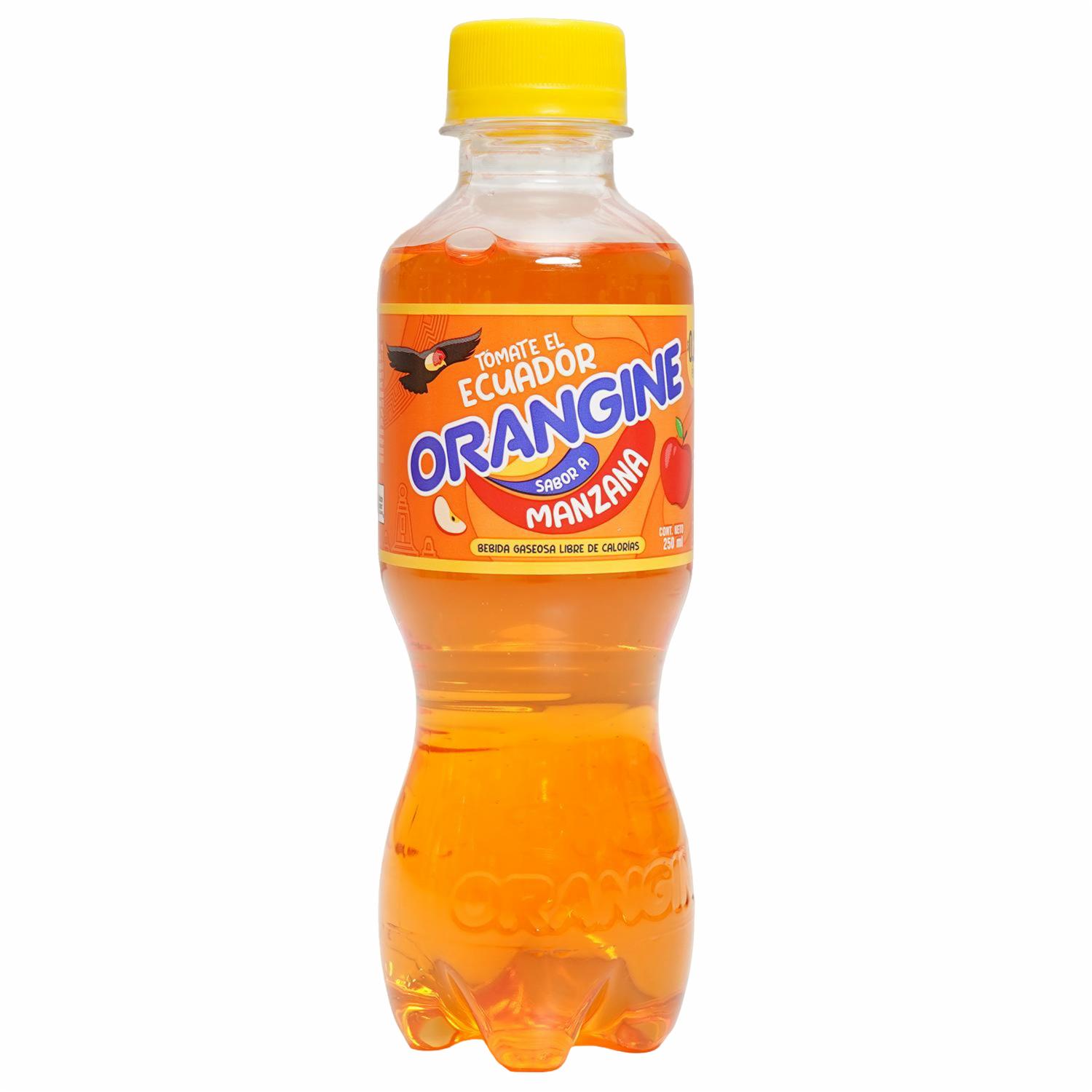 Bebida Gaseosa Sabor A Manzana ORANGINE 250 Ml