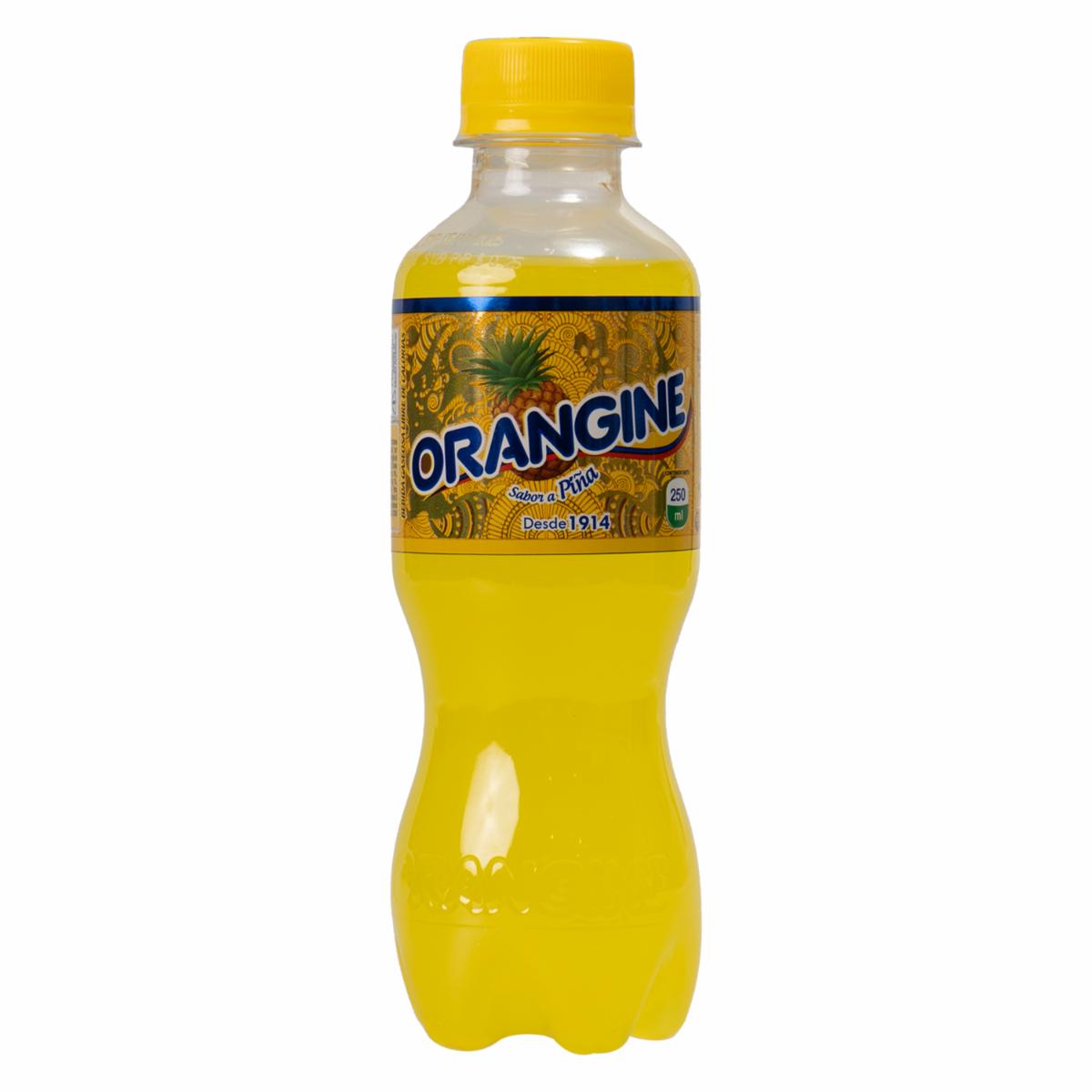 Bebida Gaseosa Sabor A Piña ORANGINE 250 Ml