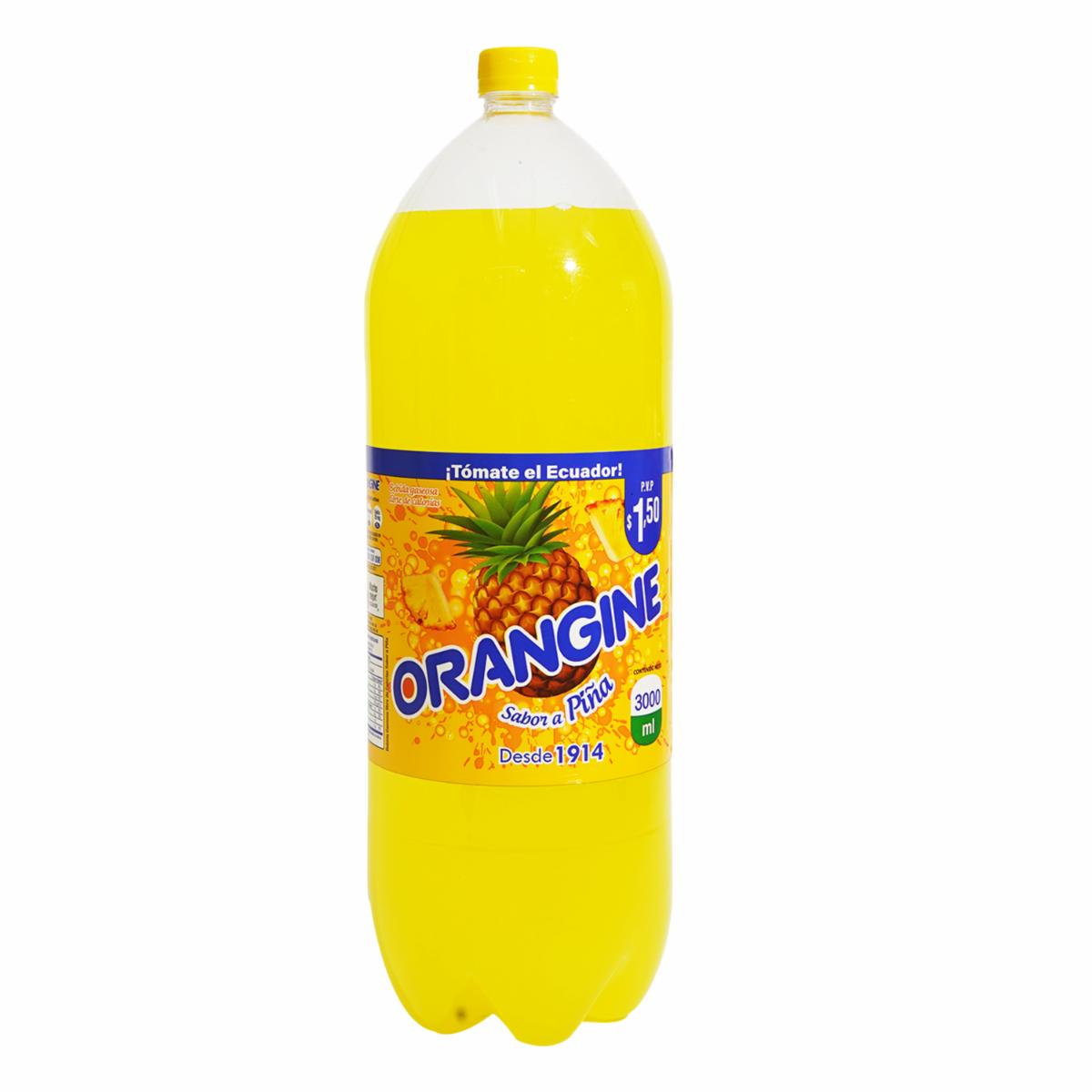 Bebida Gaseosa Sabor A Piña ORANGINE 3000 ml
