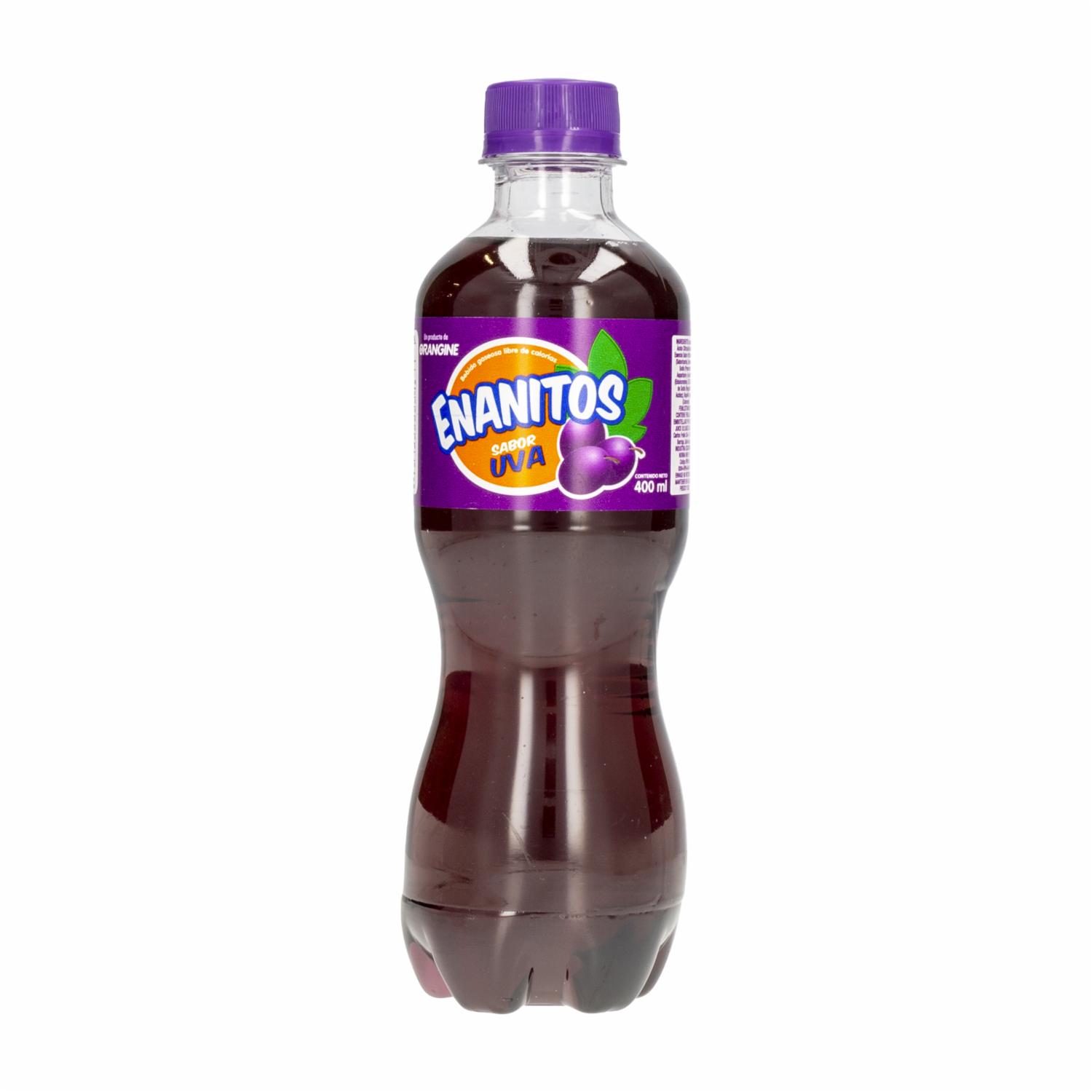 Bebida Gaseosa Sabor a Uva ENANITOS 400 Ml