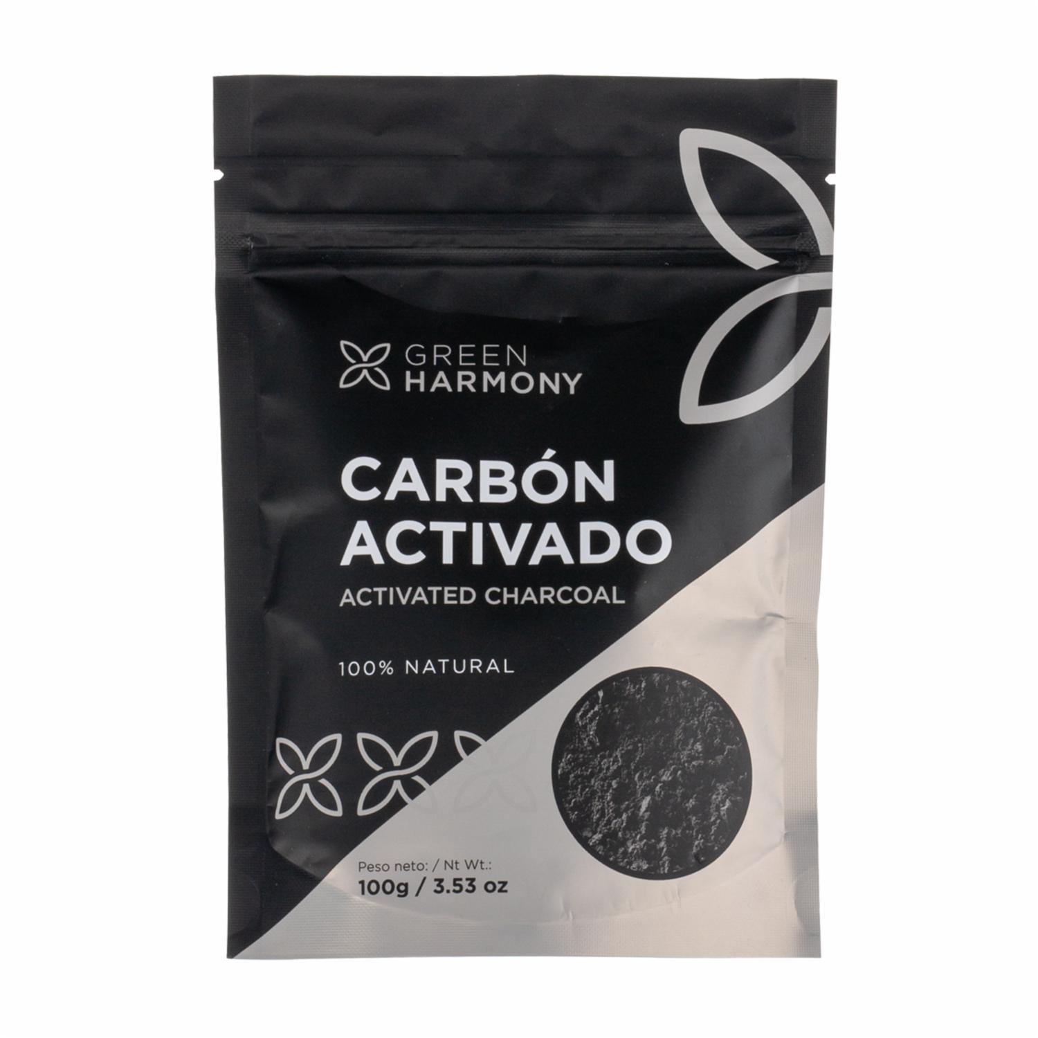 Mascarilla Facial Harmony Carbón Activado GREEN HARMONY 100 G