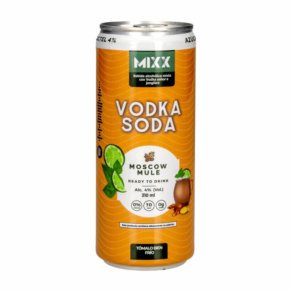 Coctel Moscow Mule Vodka Soda 310 Ml