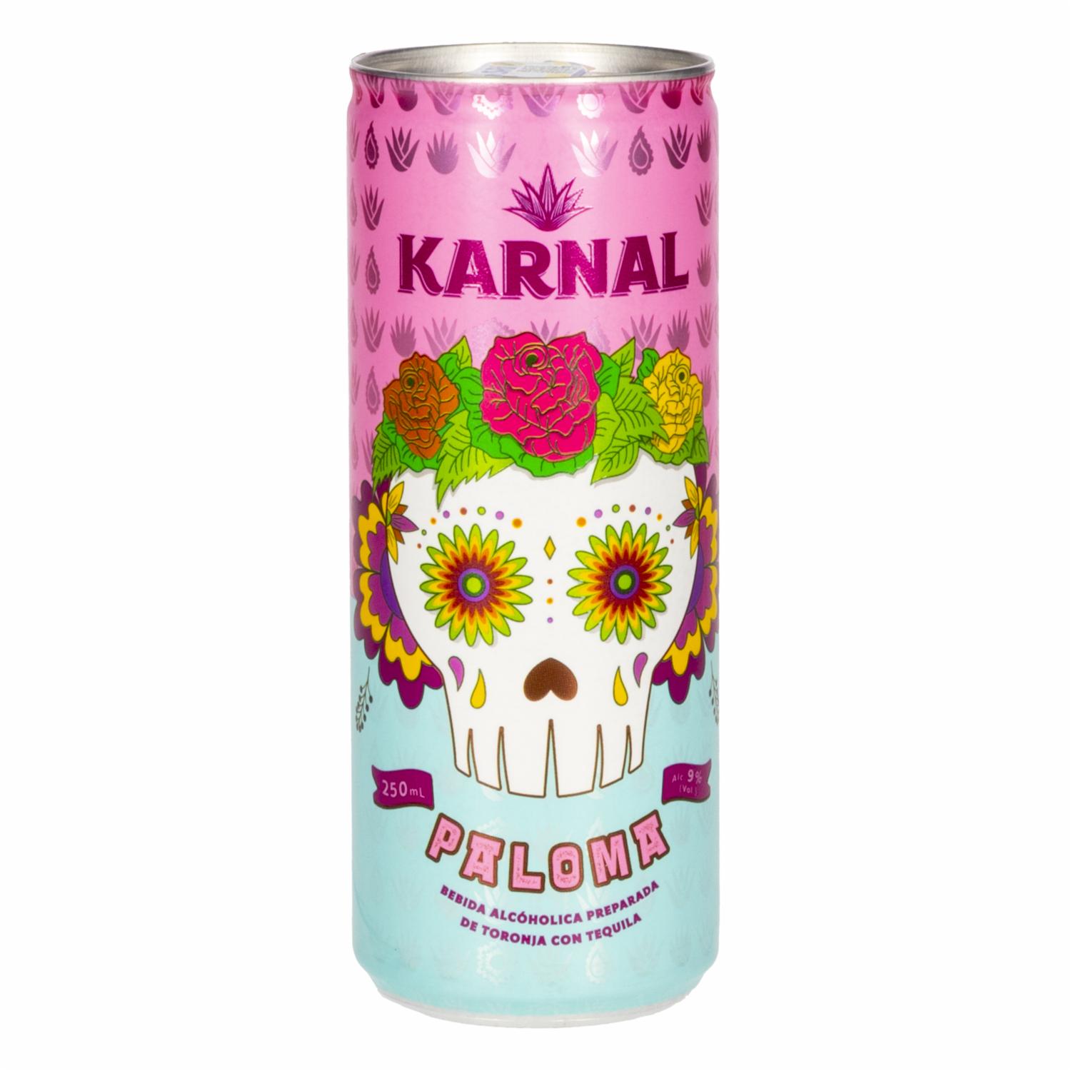 Cooler De Toronja Con Tequila Paloma Karnal 250 Ml
