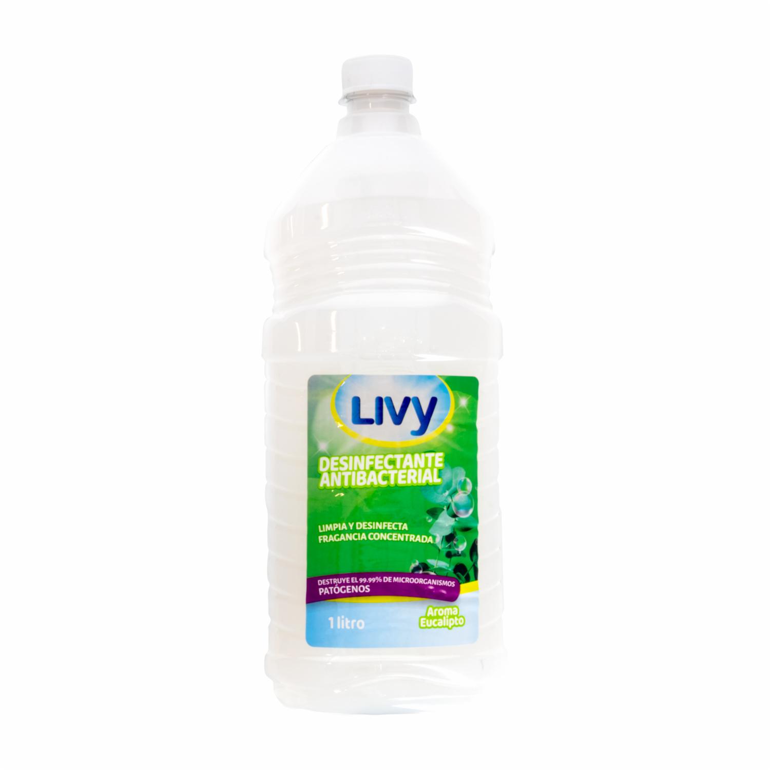 Limpiador Desinfectante Eucalipto LIVY 1000 Ml