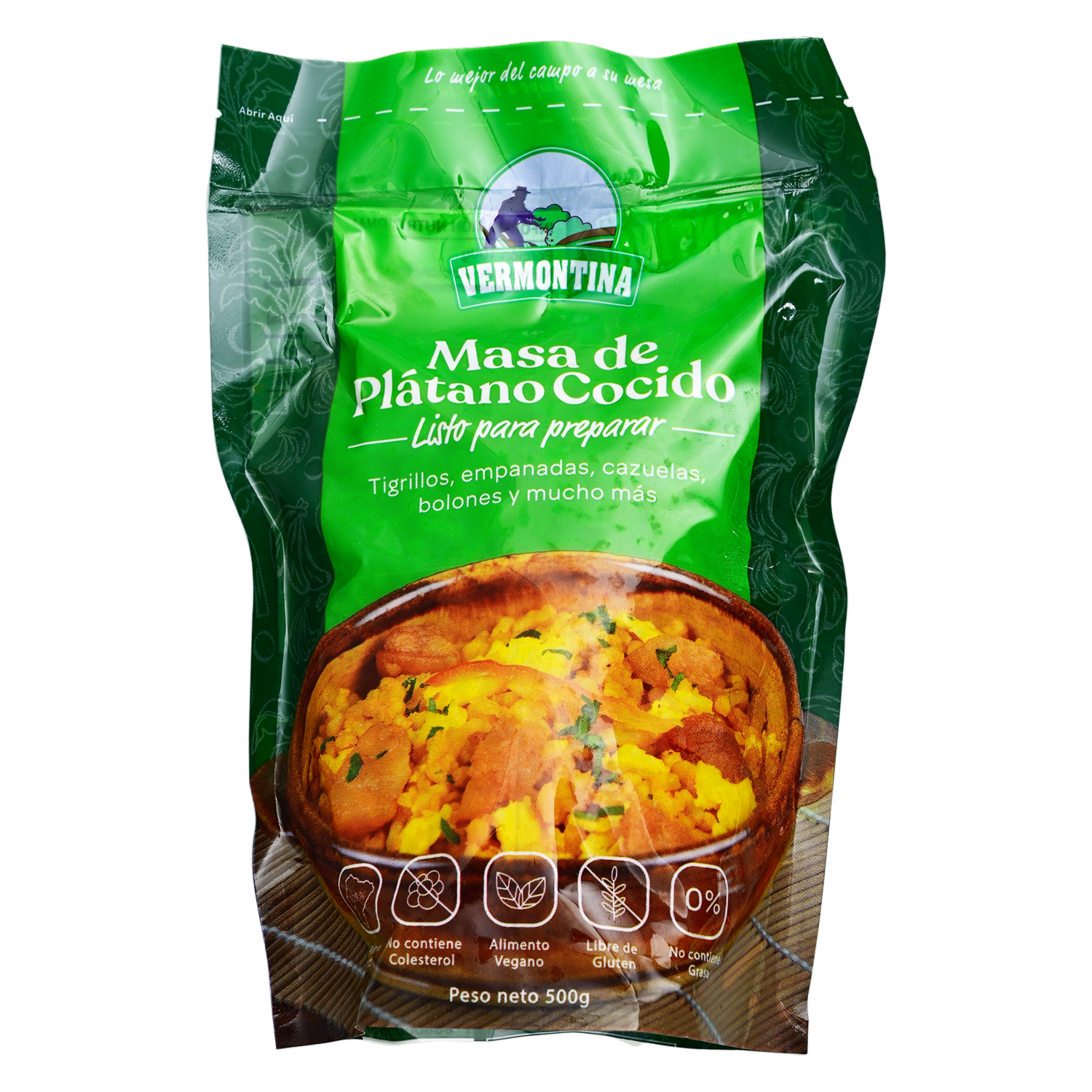 Masa De Plátano Cocida VERMONTINA 500 G