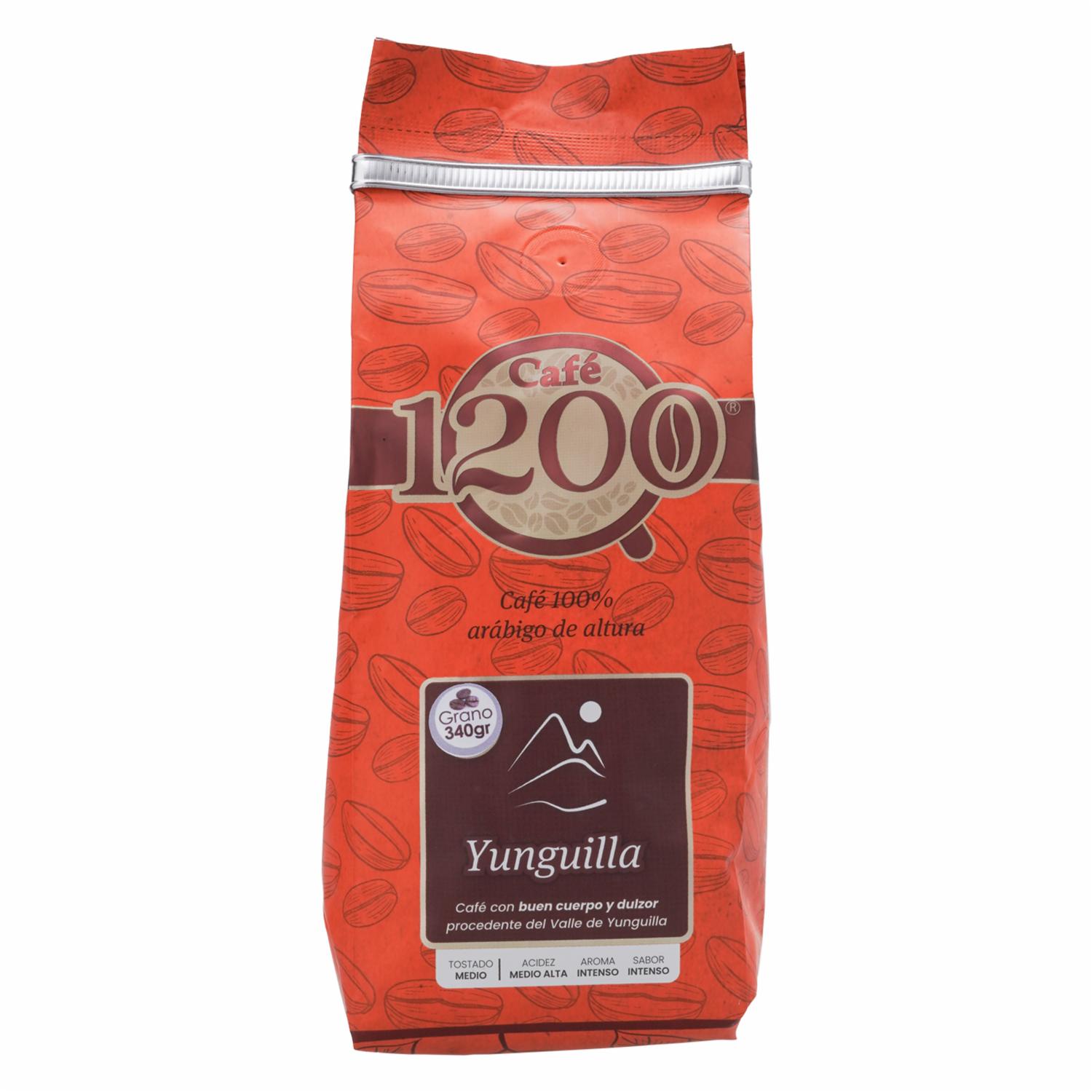 Café En Grano Tostado Yunguilla 1200 340 G