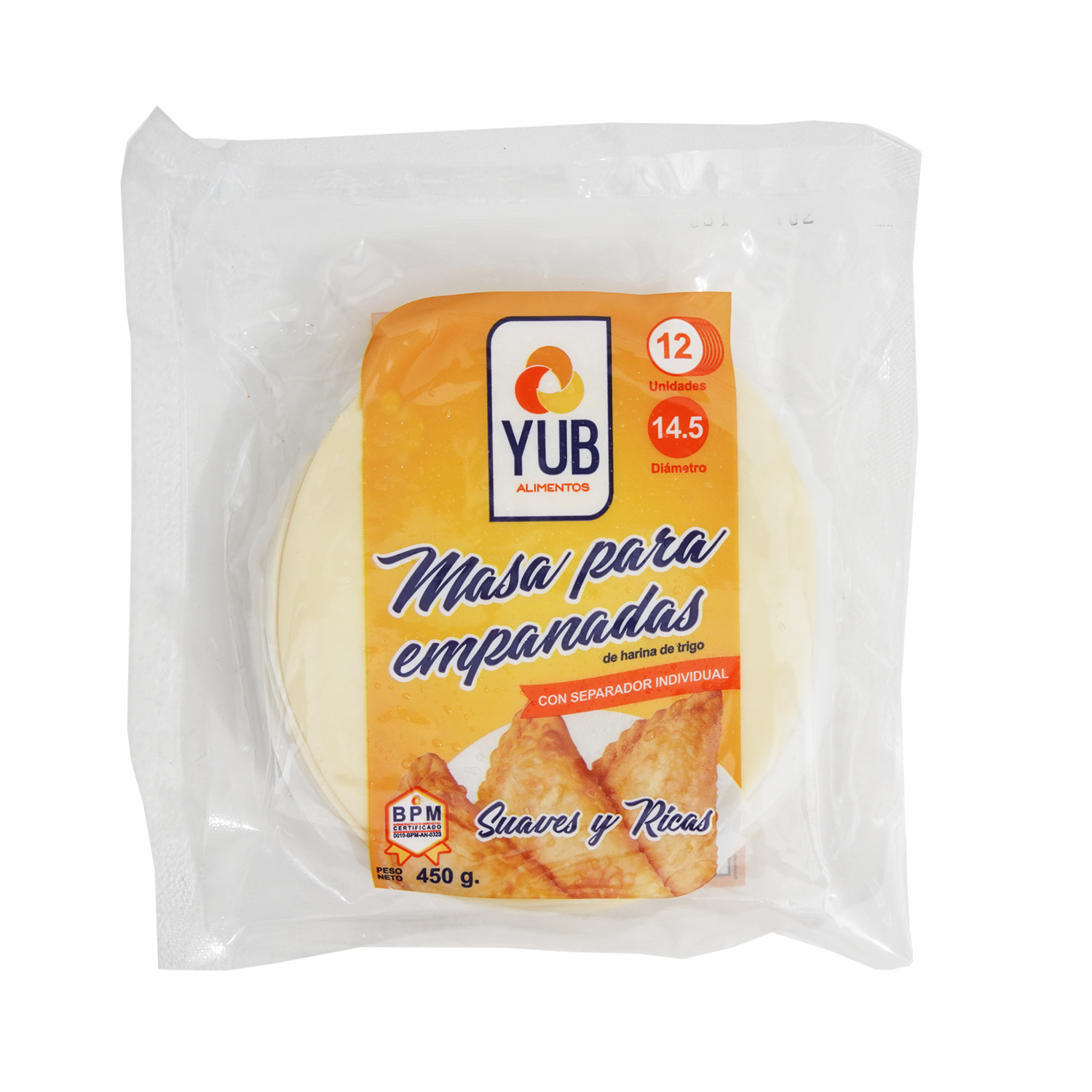 Masa Para Empanadas YUB 450 G