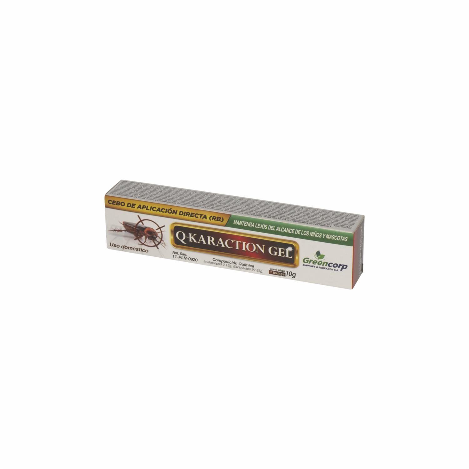 Gel Para El Control De Cucarachas Q-KARACTION 10 G