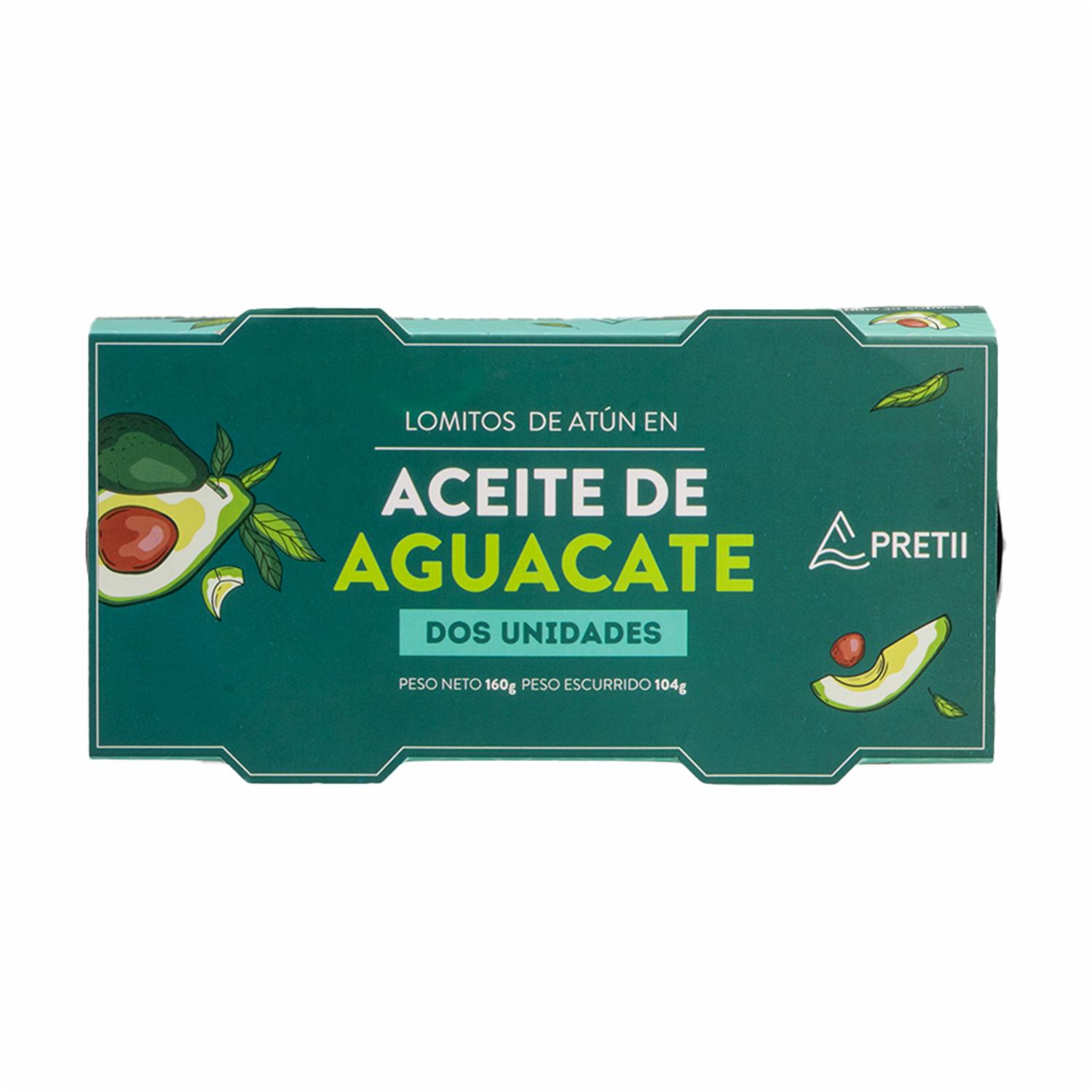 Atún En Lomitos En Aceite De Aguacate PRETII 160 G