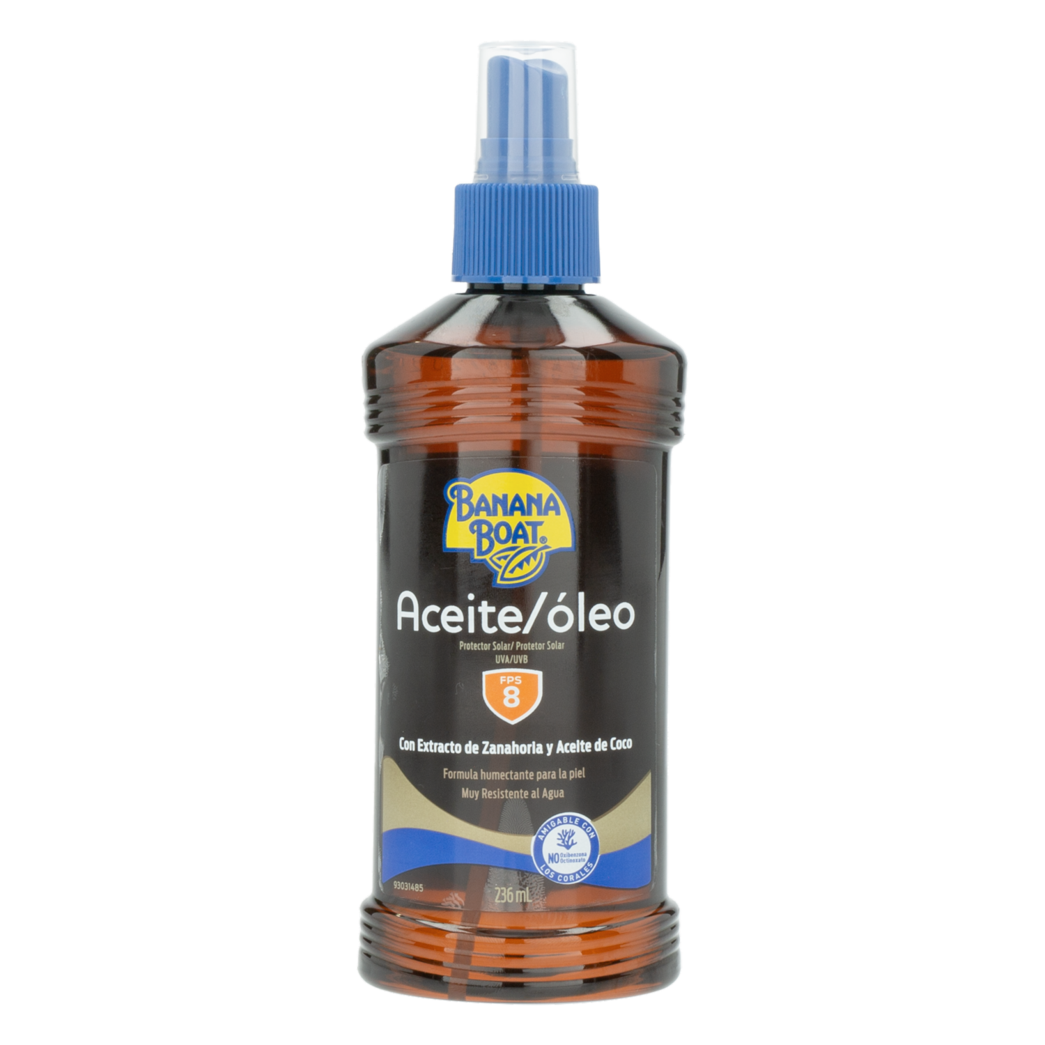 Protector Solar Oil SPF 8+ BANANA BOAT 236 Ml