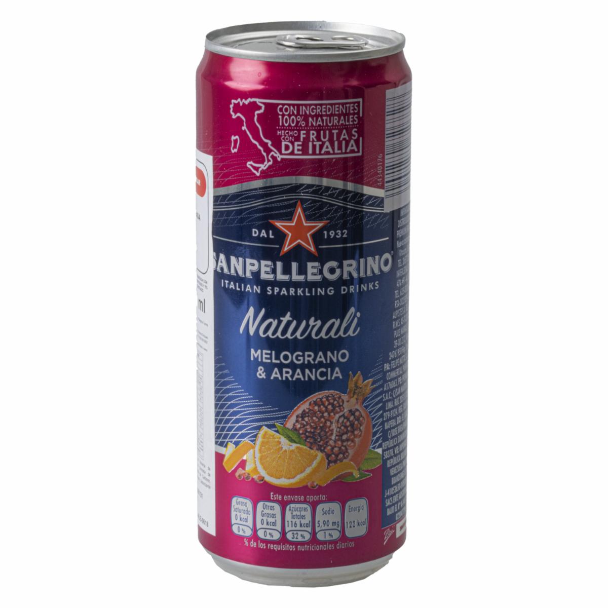 Bebida De Naranja Y Granada S.PELLEGRINO 330 ml
