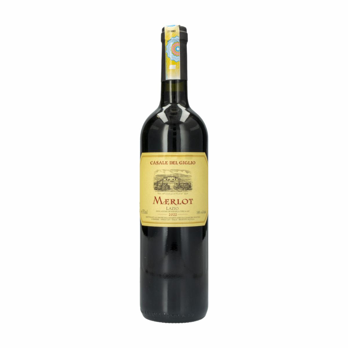 Vino Tinto Merlot Casale Del Giglio 750 Ml