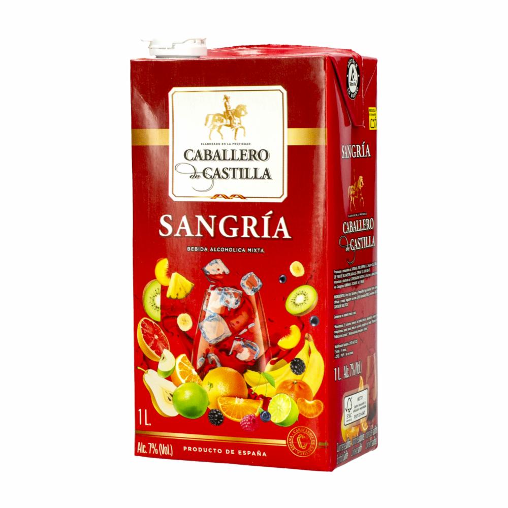 Sangría Tetrapak Caballero De Castilla 1 000 Ml