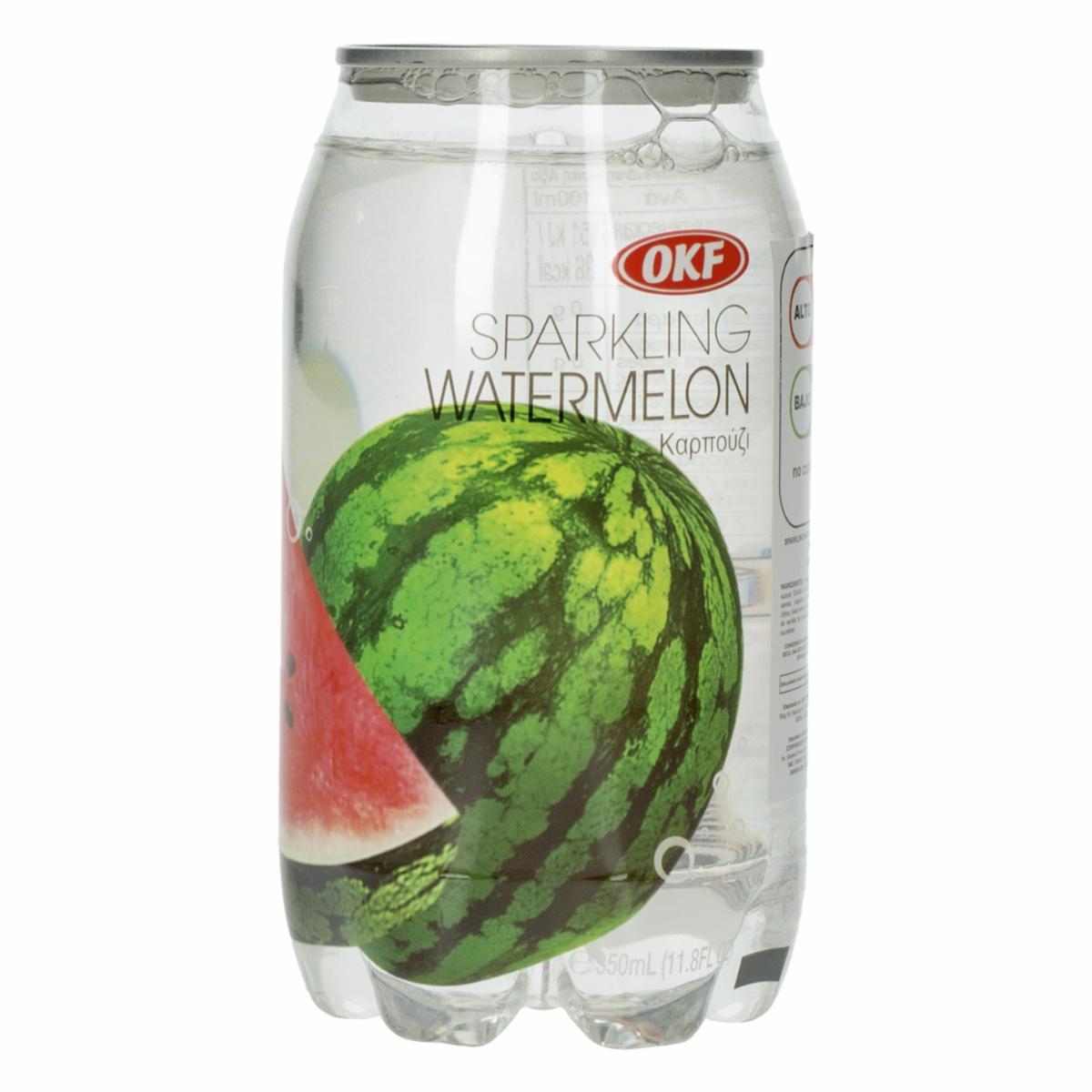 Bebida Carbonatada Sabor A Sandia OKF 350 Ml