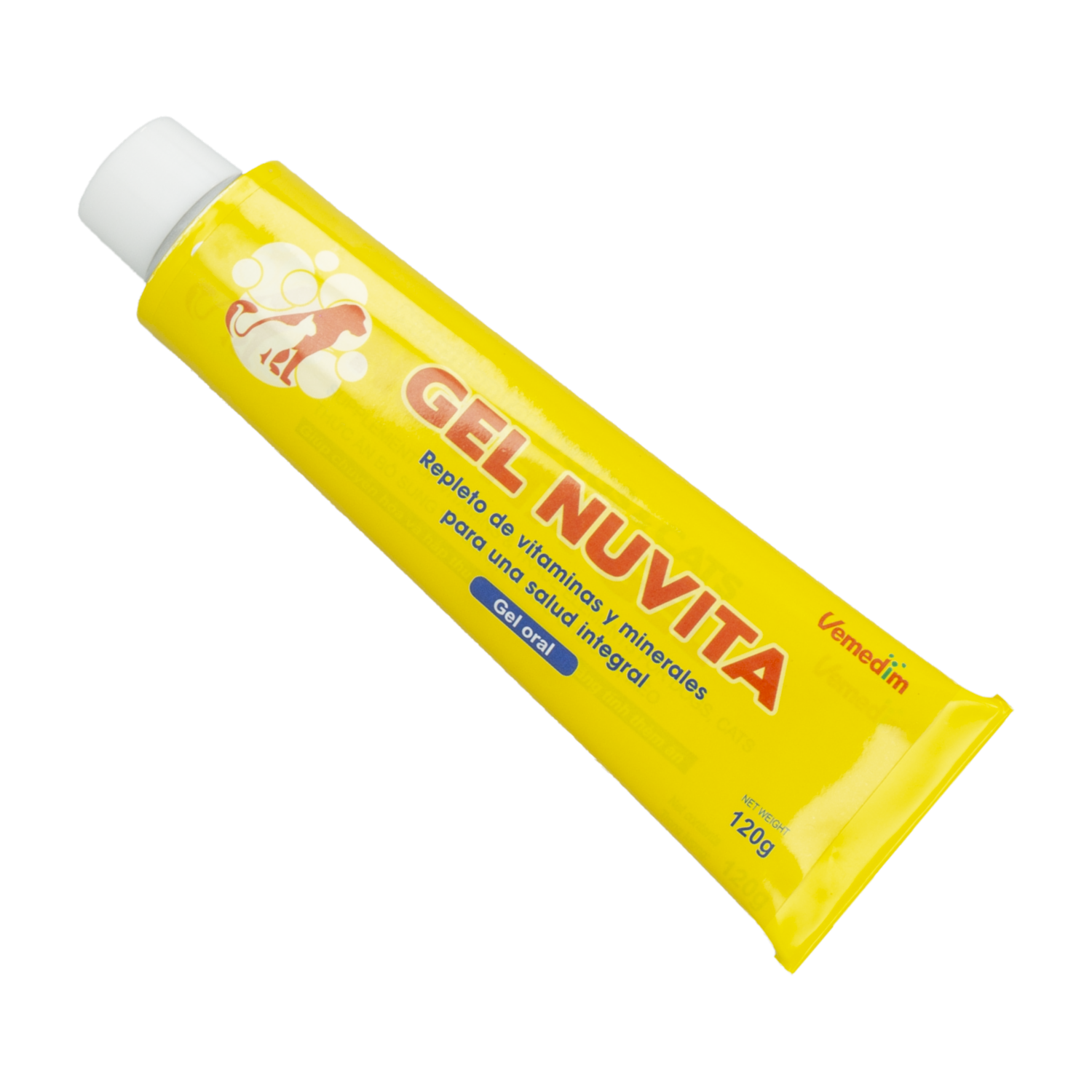 Suplemento Vitamínico Para Perros Y Gatos GEL NUVITA 120 G