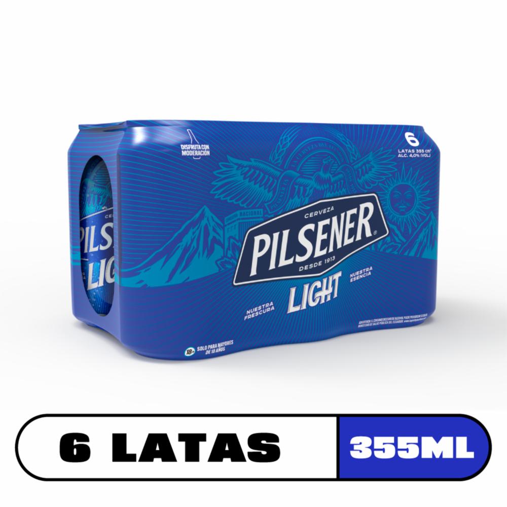 Cerveza Light Pilsener 6 X 355 Ml
