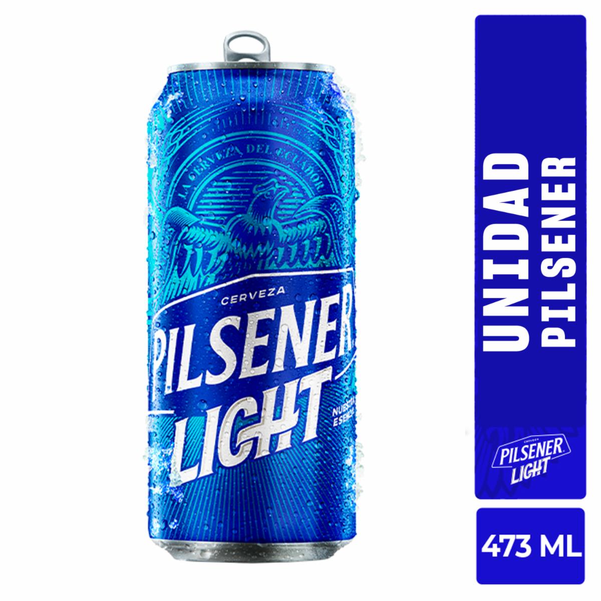 Cerveza En Lata PILSENER LIGHT 473 Ml