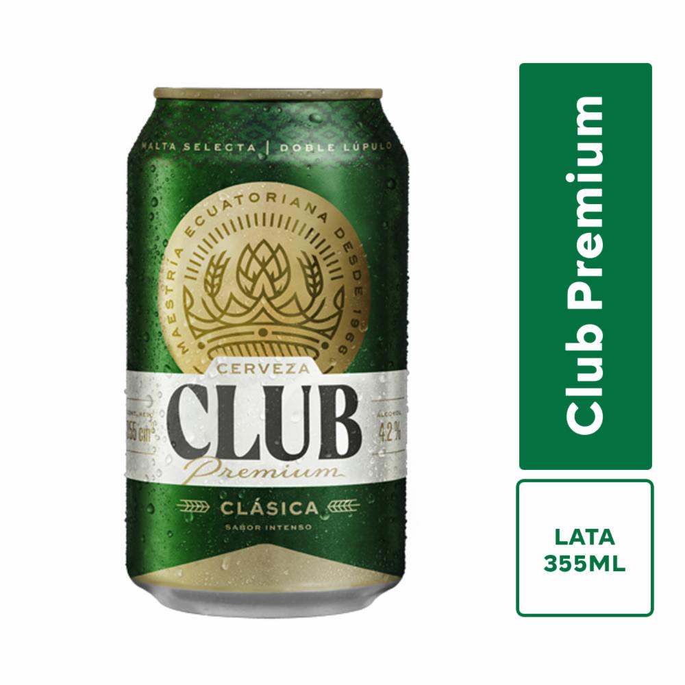 Cerveza Premium Club 355 Ml