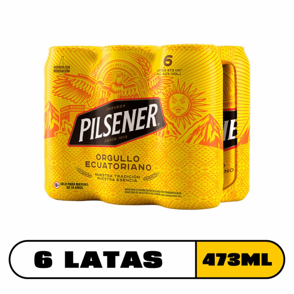 Cerveza Clásica Pilsener 6 X 473 Ml