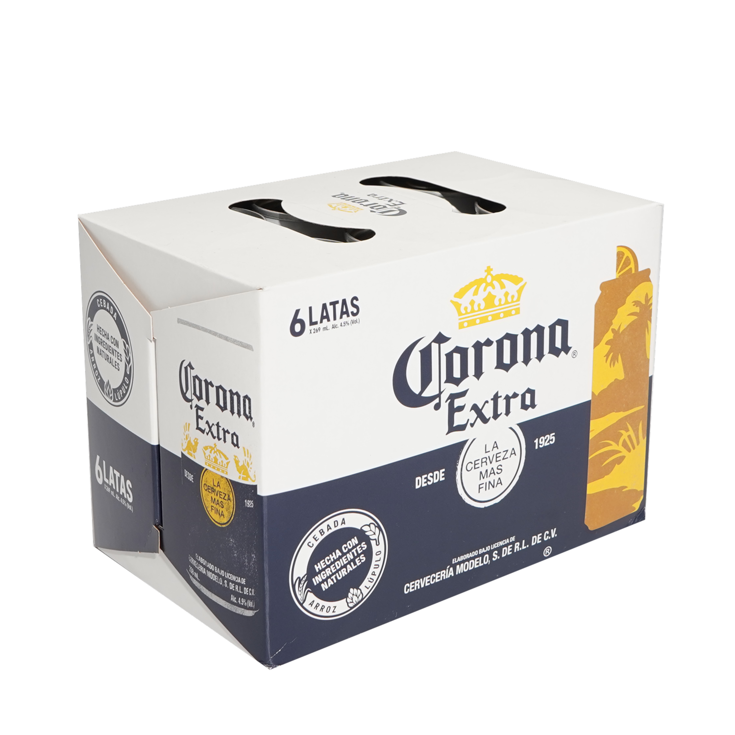 Cerveza Importada En Lata CORONA 6 X 269 Ml
