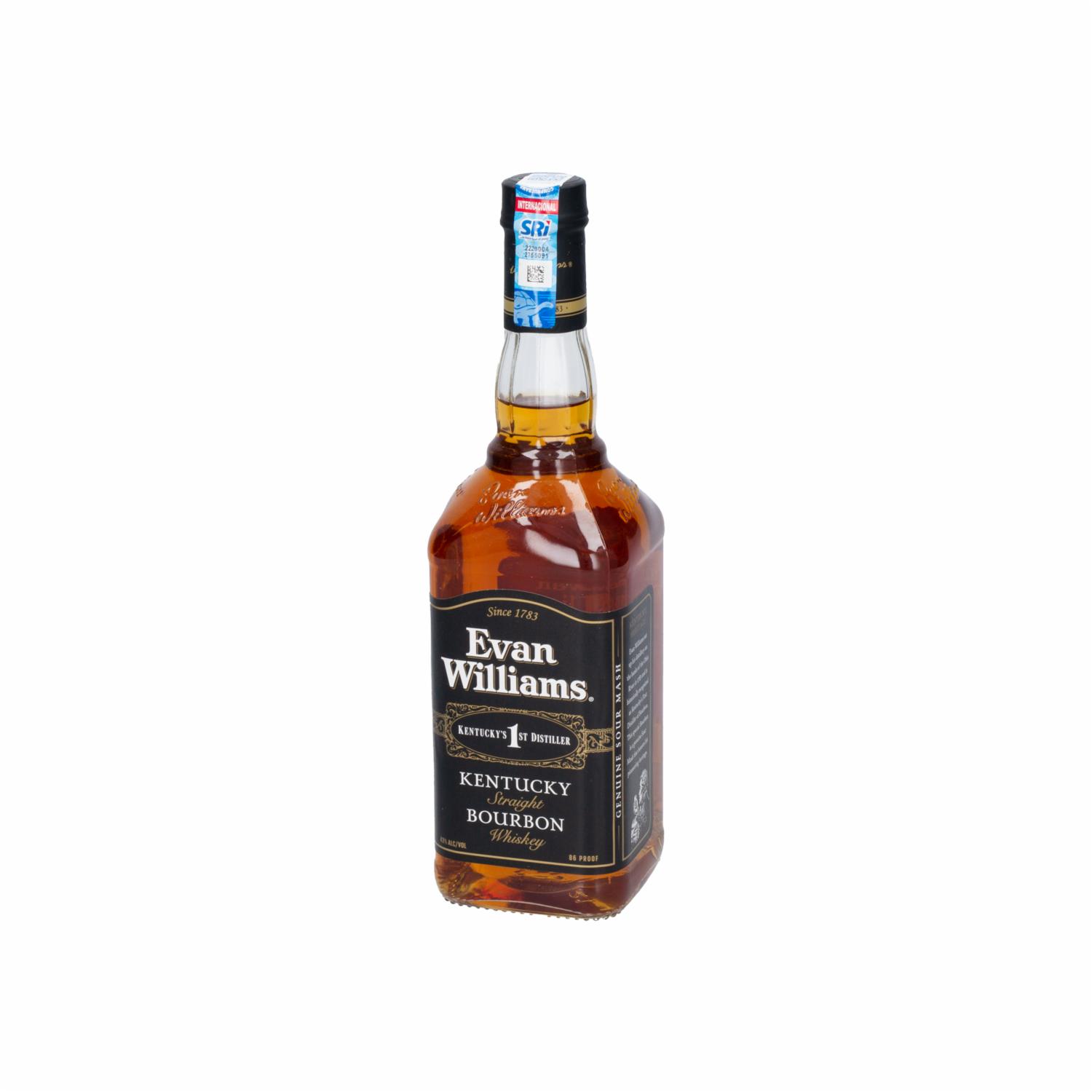 Whiskey Bourbon Evan Williams 750 Ml