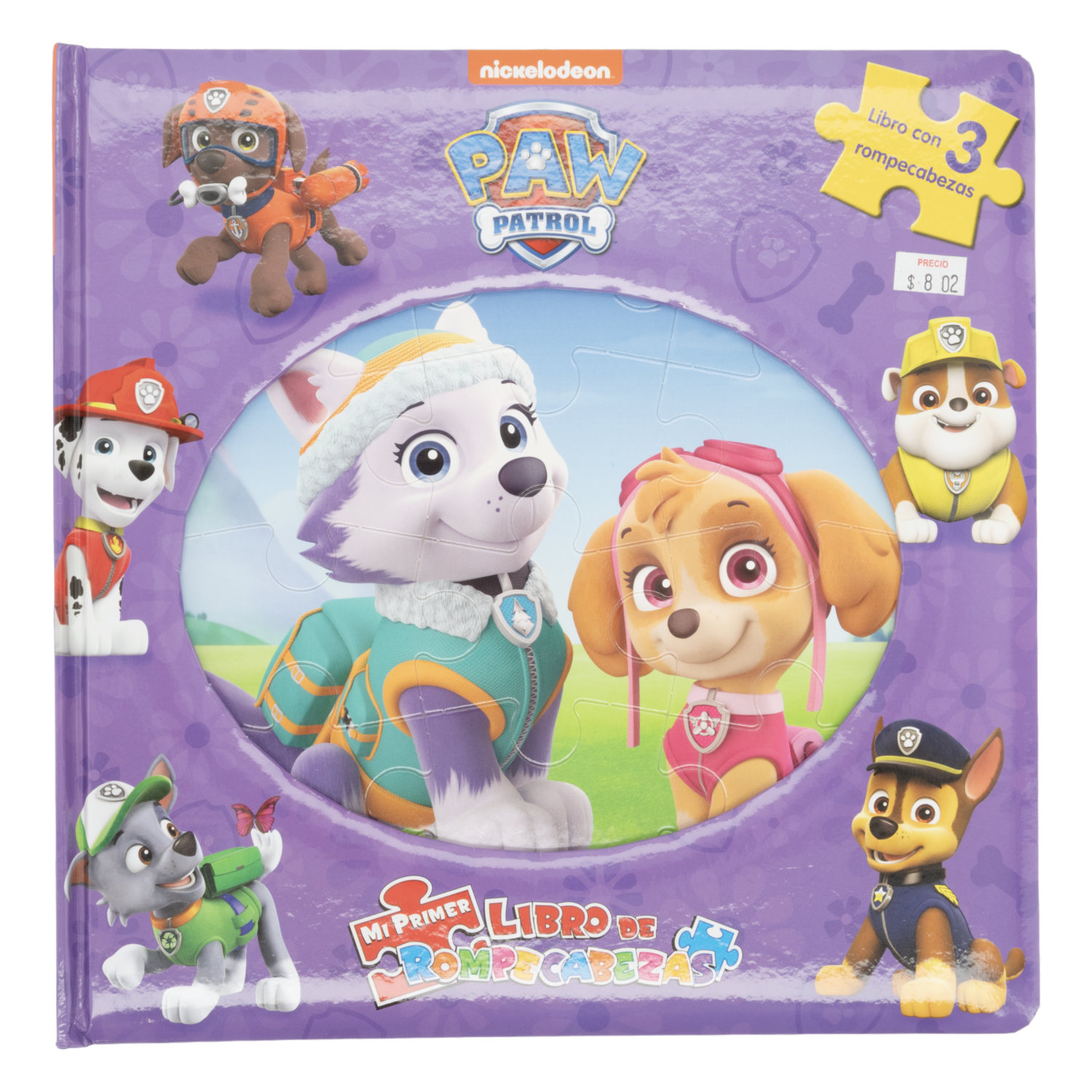 Libro Mi Primer Libro Rompecabezas Paw Patrol PHIDAL 10 Páginas