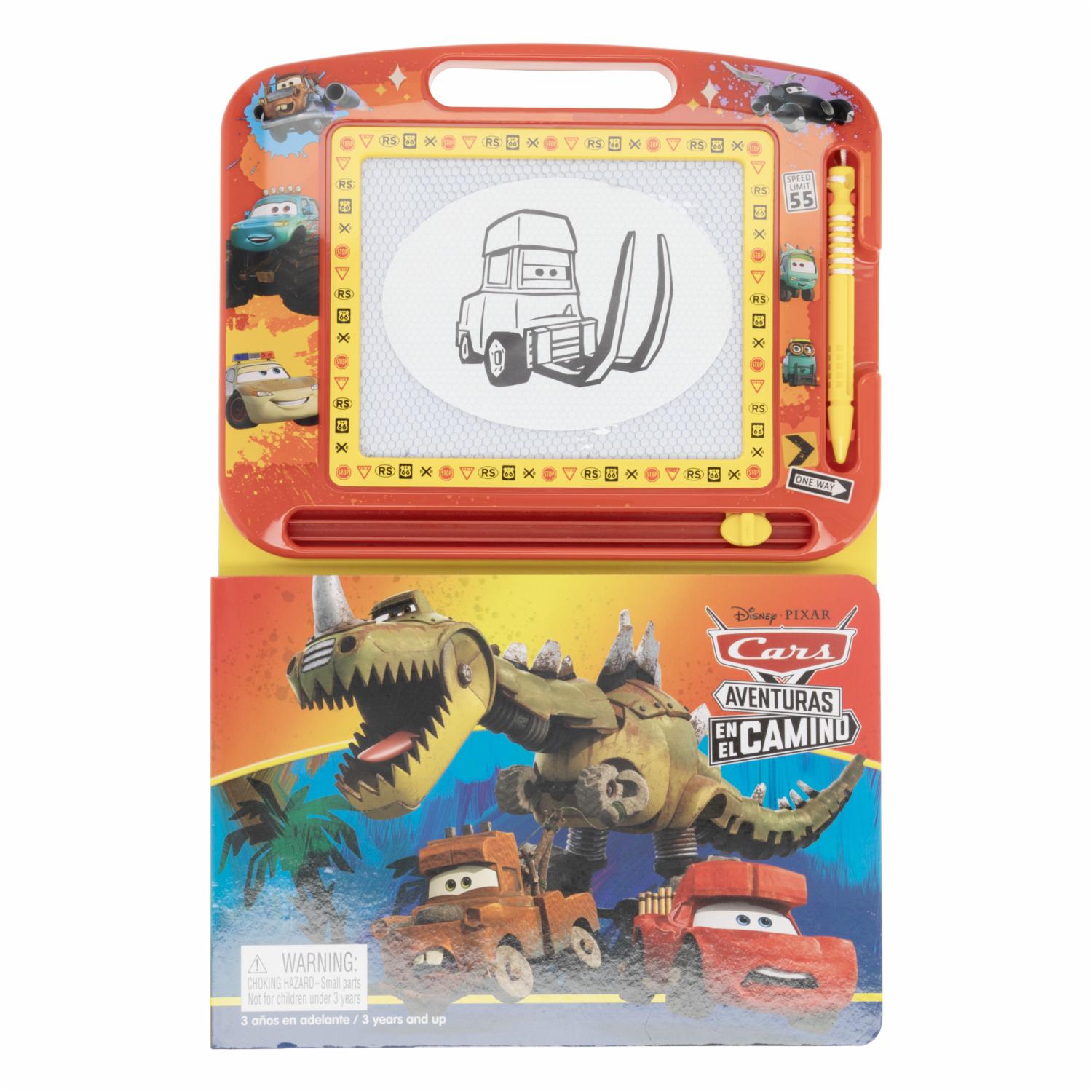 Libro Pizarra Cars Aventuras En El Camino PHIDAL 15 Páginas