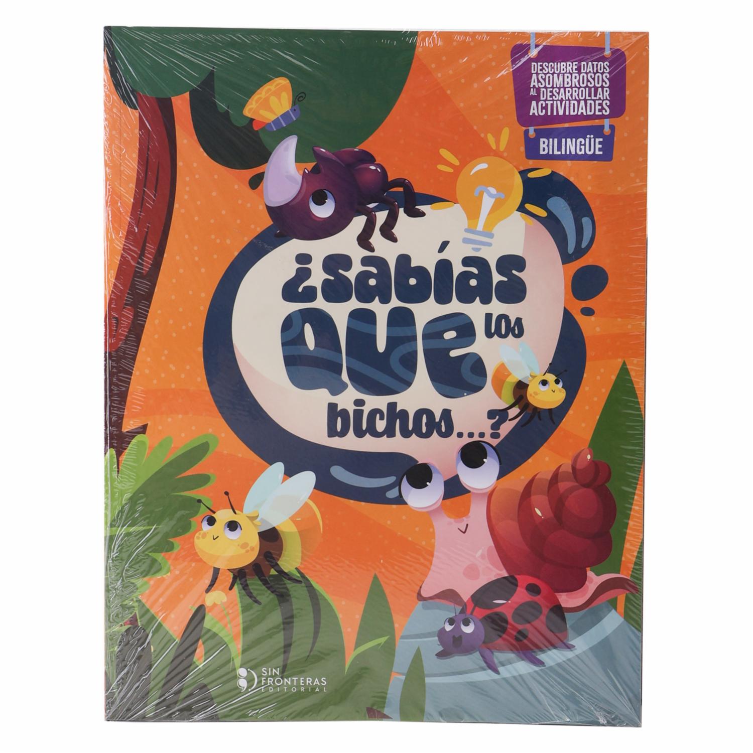 Libro ¿Sabías Que Los Bichos…? SIN FRONTERAS 30 Páginas