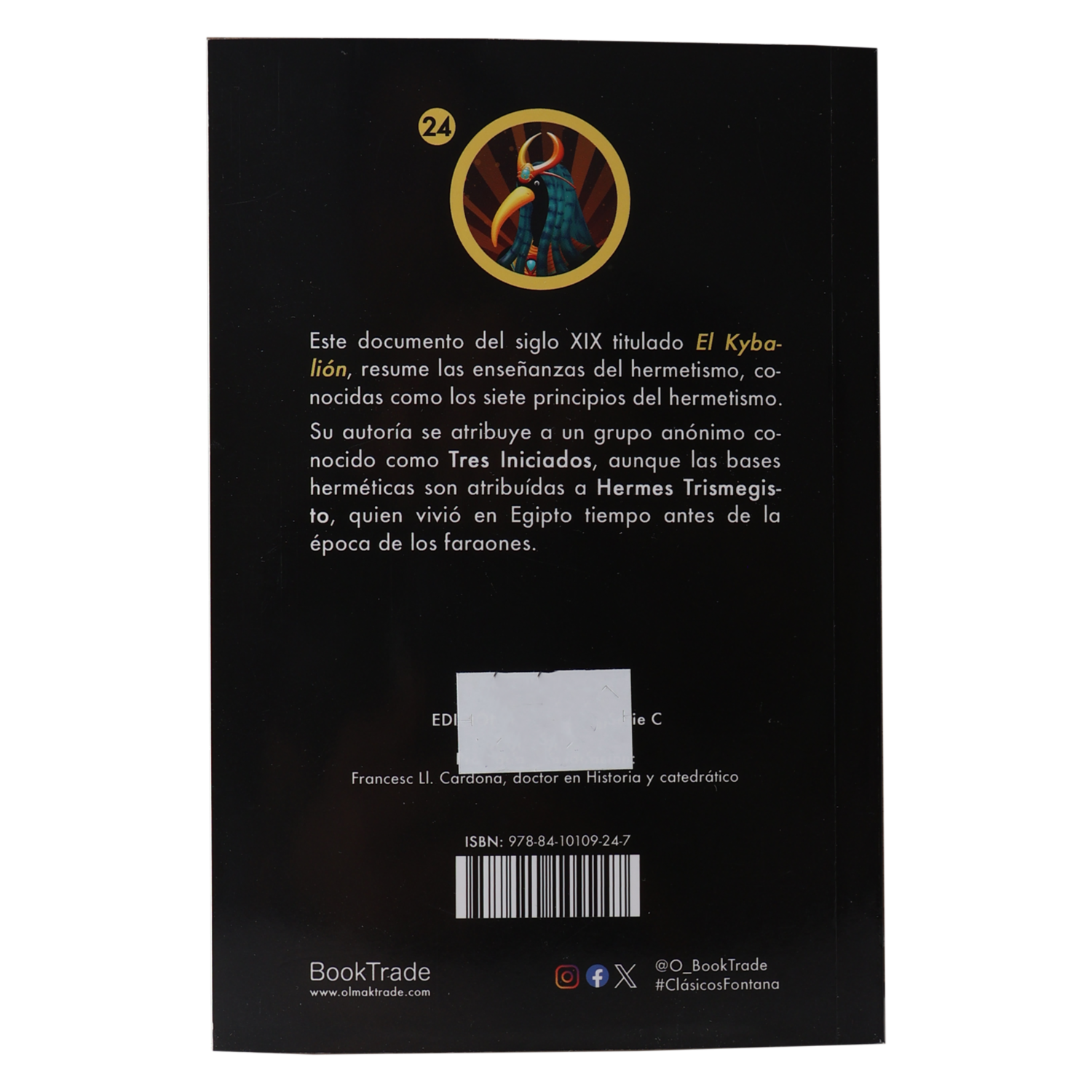 Libro Tres Iniciados El Kybalión FONTANA 160 Páginas