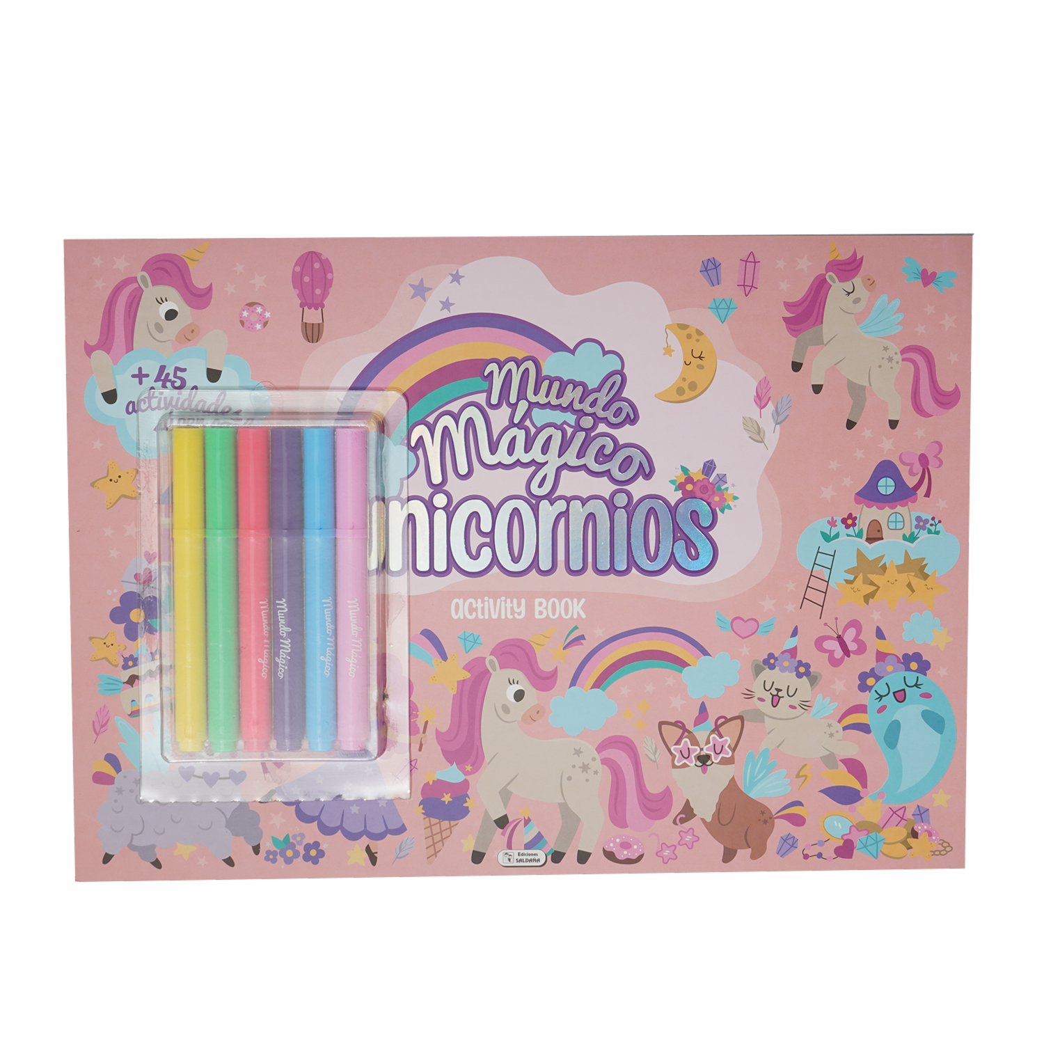 Libro Mundo Magico Activity Book SALDAÑA 15 Páginas