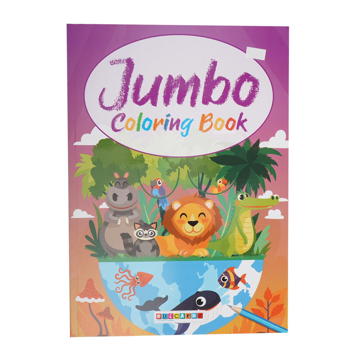 Libro Jumbo Coloring Book EDICARDS 25 Páginas