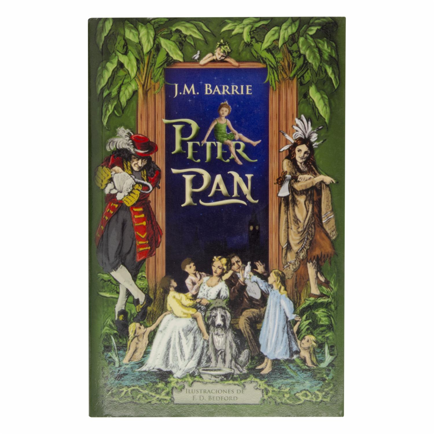 Libro Las Aventura De Peter Pan BIBLOK BOOK 255 Páginas