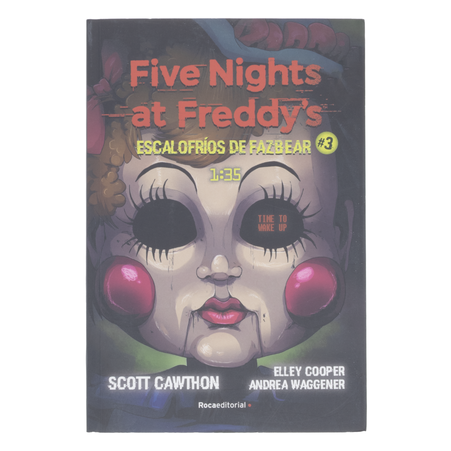 Libro Five Nights At Freddys Escalofríos De Fazbear 1:35 ROCAEDITORIAL 265 Páginas