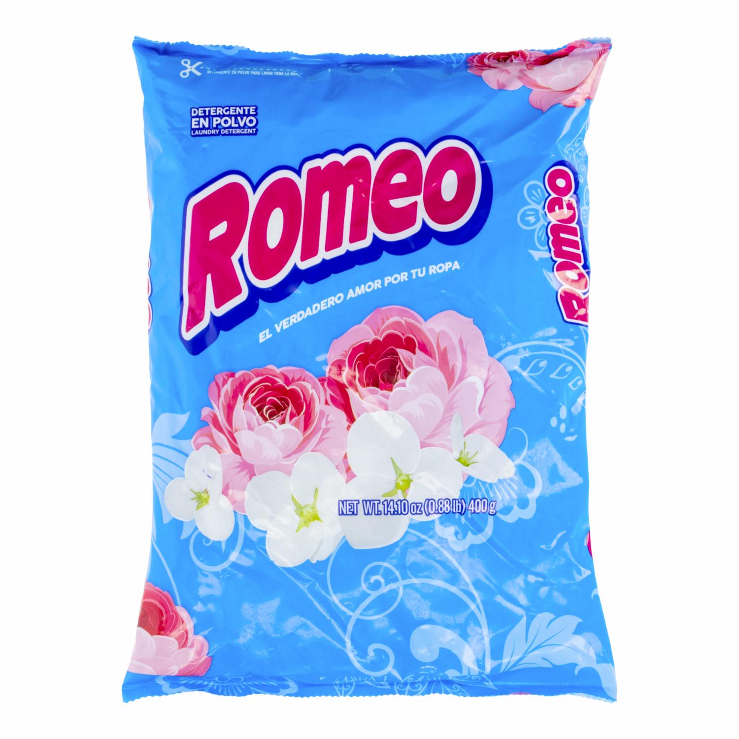 Detergente En Polvo Floral ROMEO 400 G