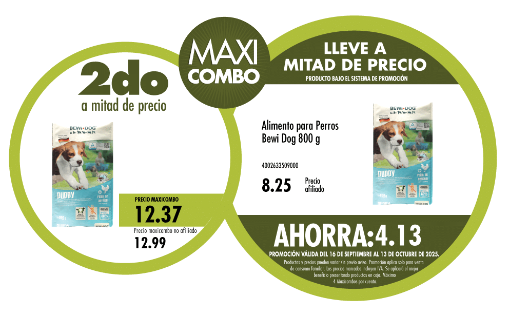 Maxicombo mitad de precio 1