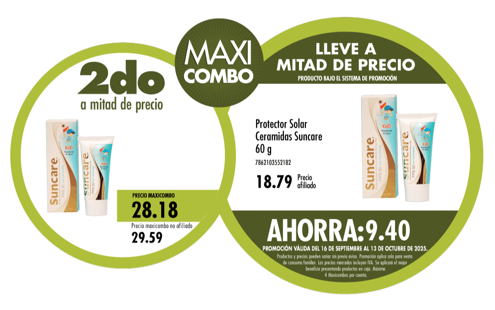 Maxicombo mitad de precio 42