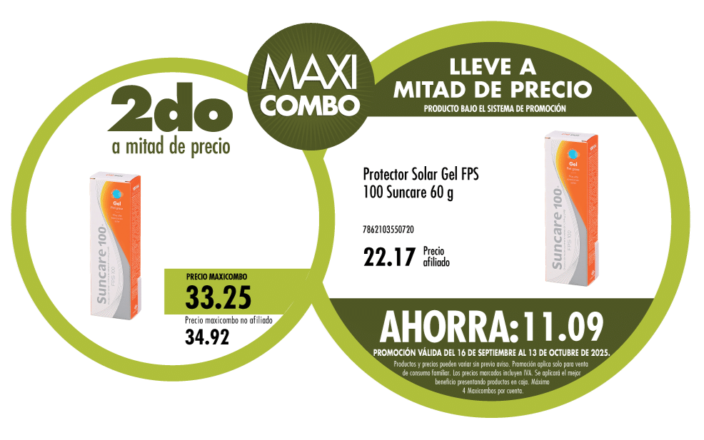 Maxicombo mitad de precio 43