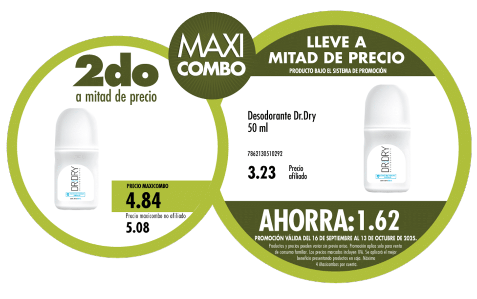 Maxicombo mitad de precio 66