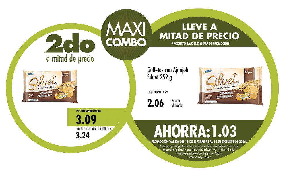 Maxicombo mitad de precio 7