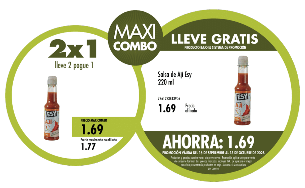 Maxicombo 2×1 -3